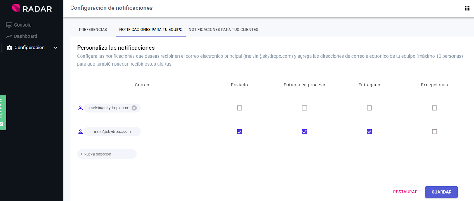 Lanzamientos: Notificaciones Múltiples 5