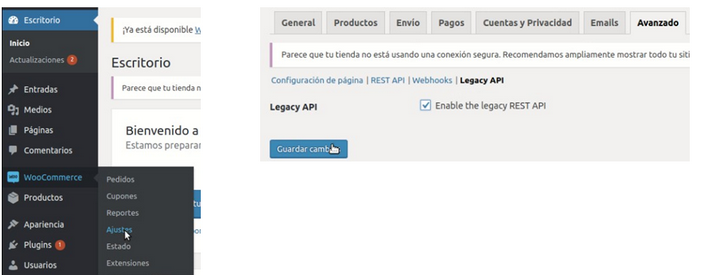 ¿Cómo integrar Woocommerce a mi cuenta Skydropx? 3