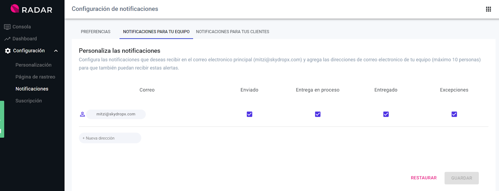 Lanzamientos: Notificaciones Múltiples 2