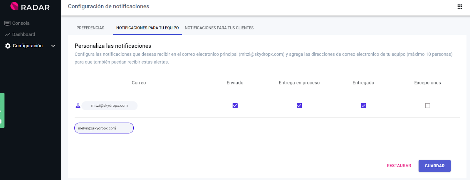 Lanzamientos: Notificaciones Múltiples 4