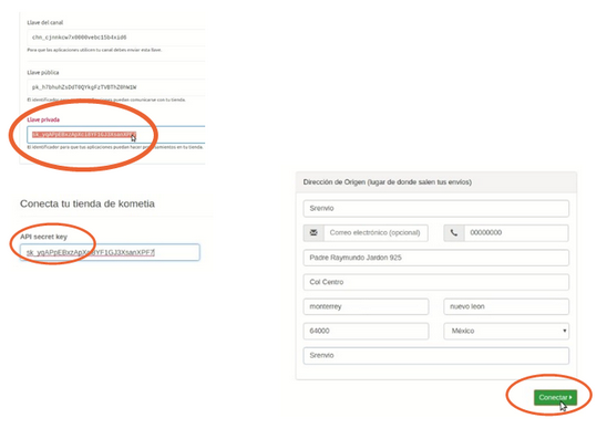 ¿Cómo integrar Kometia a mi cuenta Skydropx? 3