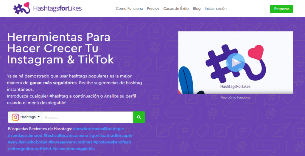 ¿Cómo usar un generador de hashtag para Instagram? Guía Paso a Paso 1