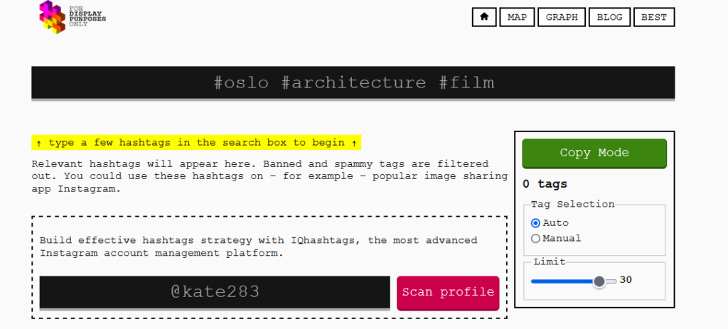 ¿Cómo usar un generador de hashtag para Instagram? Guía Paso a Paso 5