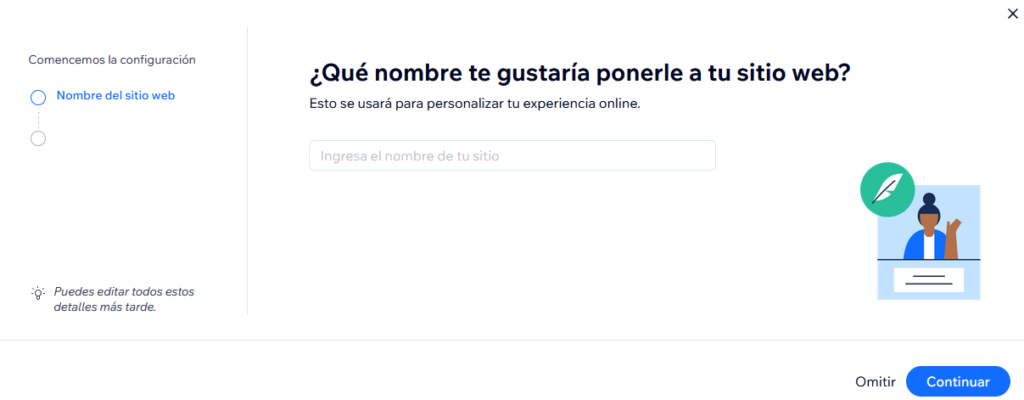 ¿Cómo crear una página web en Wix? Guía Paso a Paso 3