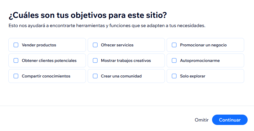 ¿Cómo crear una página web en Wix? Guía Paso a Paso 2